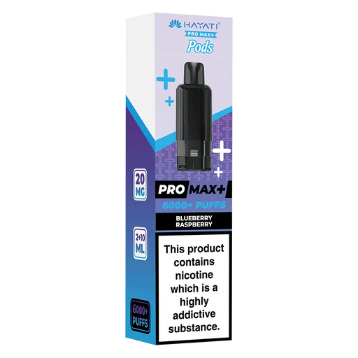 Hayati Pro Max 6000+ Blueberry Raspberry Prefilled Pod