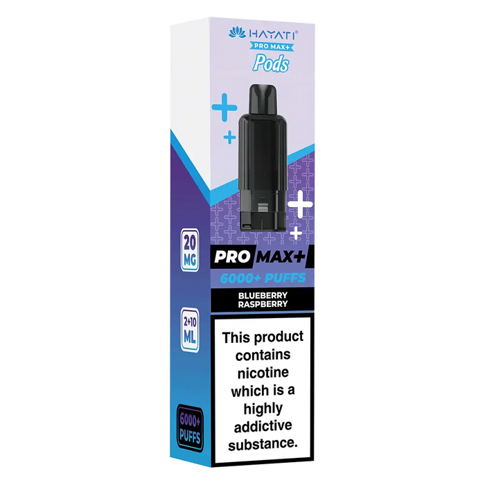 Hayati Pro Max 6000+ Blueberry Raspberry Prefilled Pod