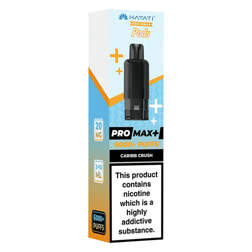 Hayati Pro Max 6000+ Caribb Crush Prefilled Pod