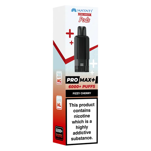 Hayati Pro Max 6000+ Fizzy Cherry Prefilled Pod