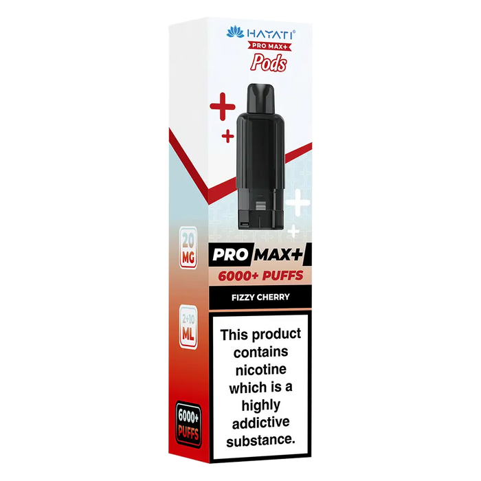 Hayati Pro Max 6000+ Fizzy Cherry Prefilled Pod
