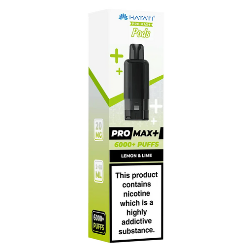 Hayati Pro Max 6000+ Lemon & Lime Prefilled Pod