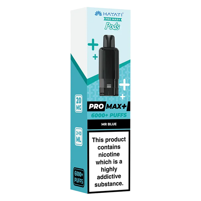 Hayati Pro Max 6000+ Mr Blue Prefilled Pod
