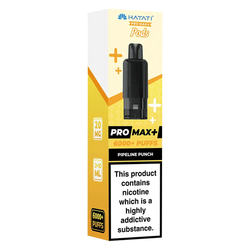 Hayati Pro Max 6000+ Pipeline Punch Prefilled Pod