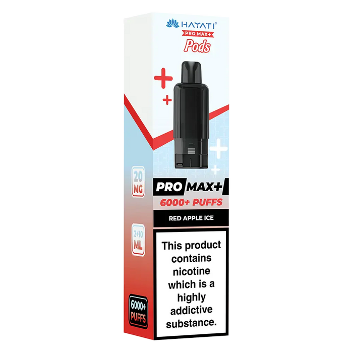 Hayati Pro Max 6000+ Red Apple Ice Prefilled Pod