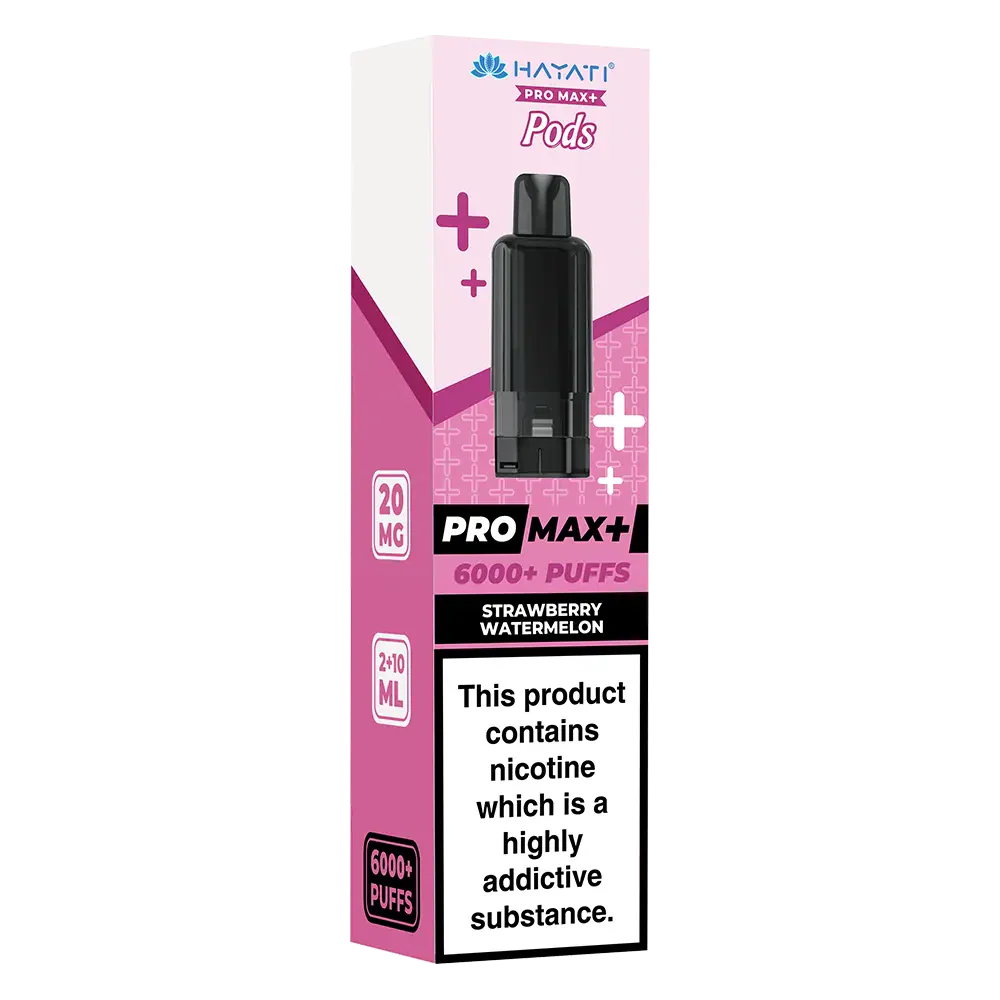 Hayati Pro Max 6000+ Strawberry Watermelon Prefilled Pod