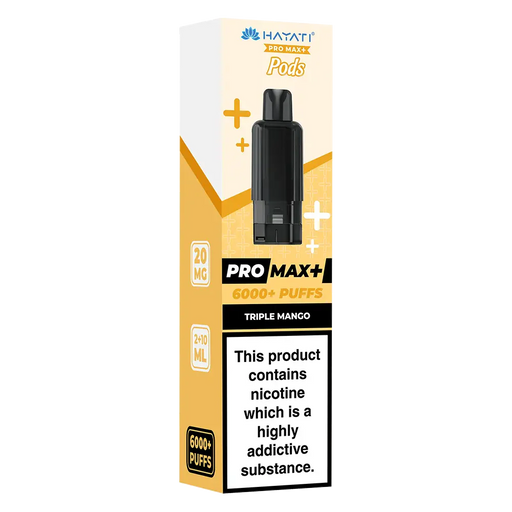 Hayati Pro Max 6000+ Triple Mango Prefilled Pod