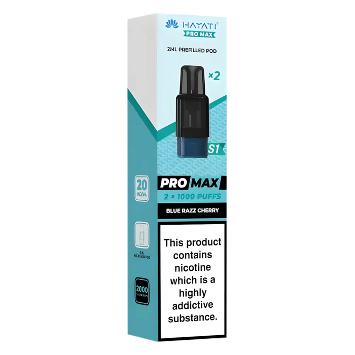 Hayati Pro Max S1 Prefilled Pods