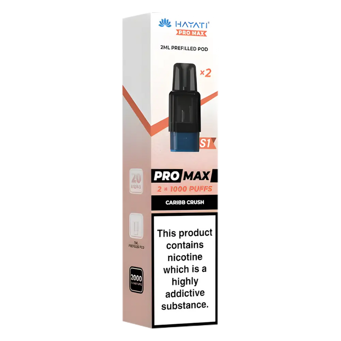 Hayati Pro Max S1 Prefilled Pods