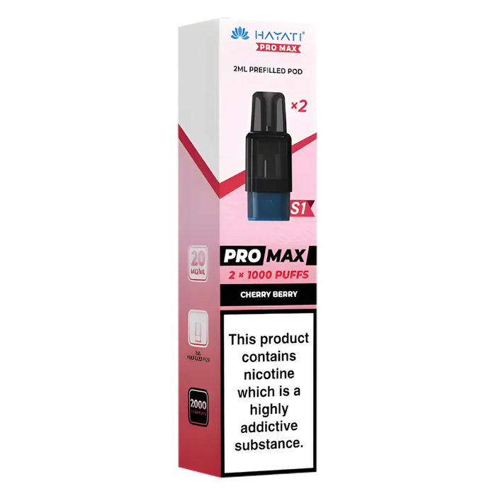 Hayati Pro Max S1 Prefilled Pods