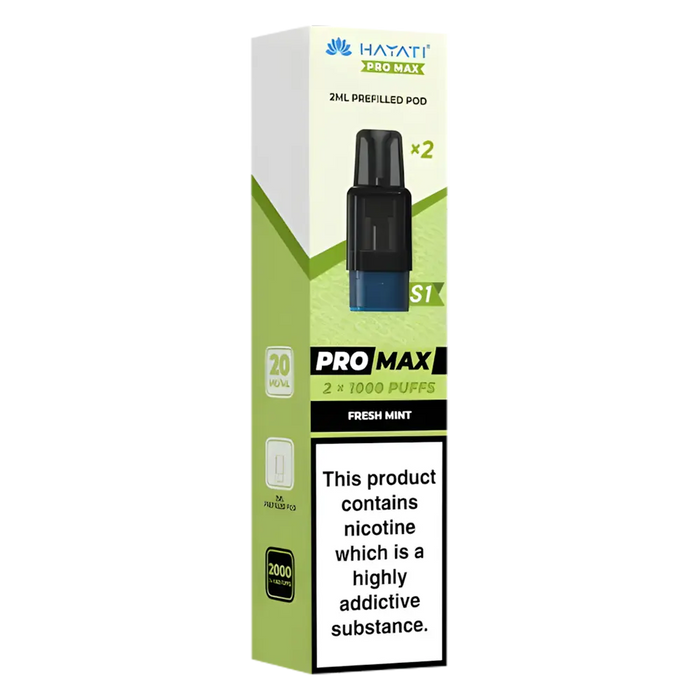 Hayati Pro Max S1 Prefilled Pods