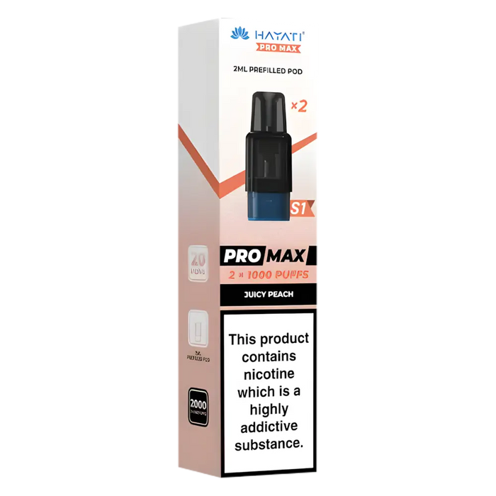 Hayati Pro Max S1 Prefilled Pods