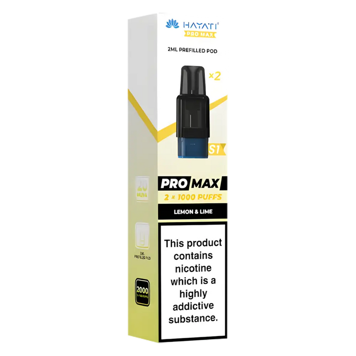 Hayati Pro Max S1 Prefilled Pods