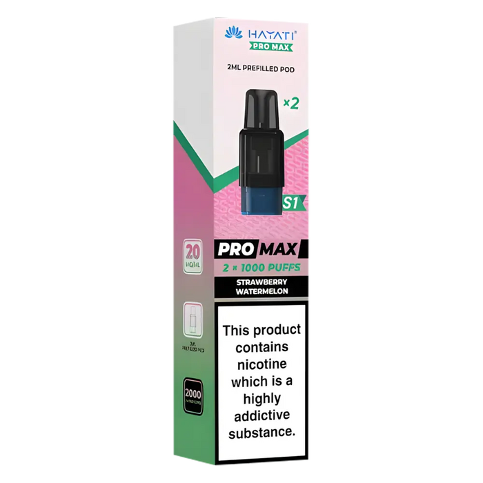 Hayati Pro Max S1 Prefilled Pods