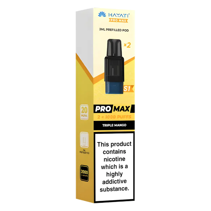 Hayati Pro Max S1 Prefilled Pods