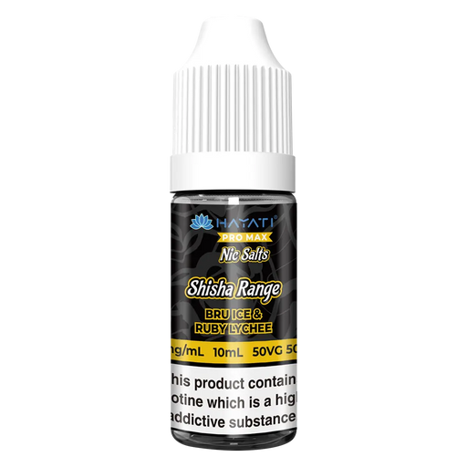 Hayati Pro Max Shisha Bru Ice Ruby Lychee Nic Salt