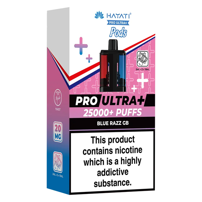 Hayati Pro Ultra Plus 25000 Prefilled Pods