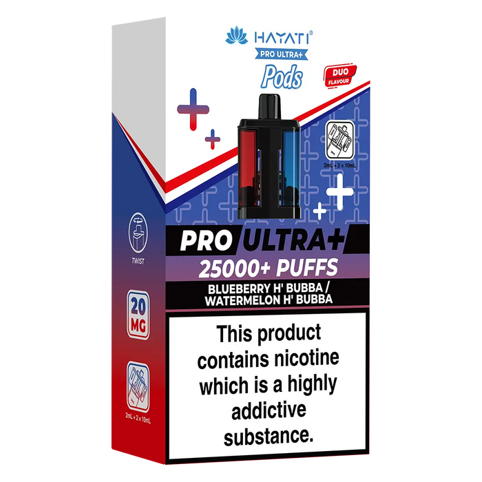 Hayati Pro Ultra Plus 25000 Prefilled Pods