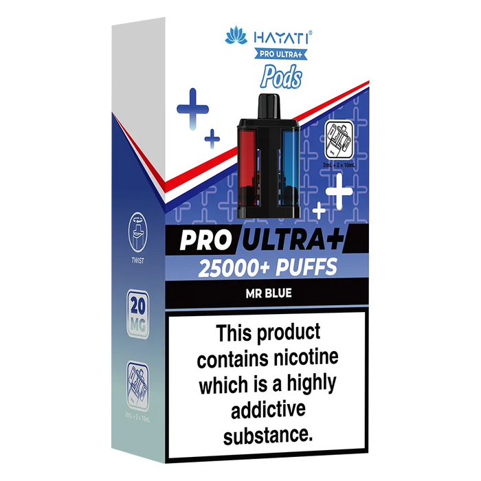 Hayati Pro Ultra Plus 25000 Prefilled Pods