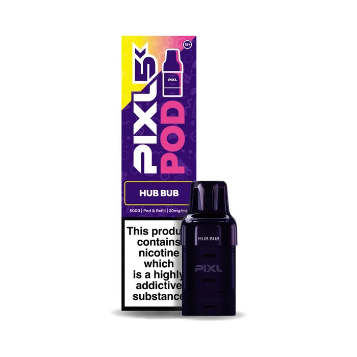 Hub Hub Pixl 5k Prefilled Pods 