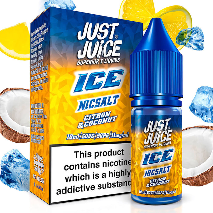 Just Juice Ice Citron Coconut Nic Salt Vape Juice