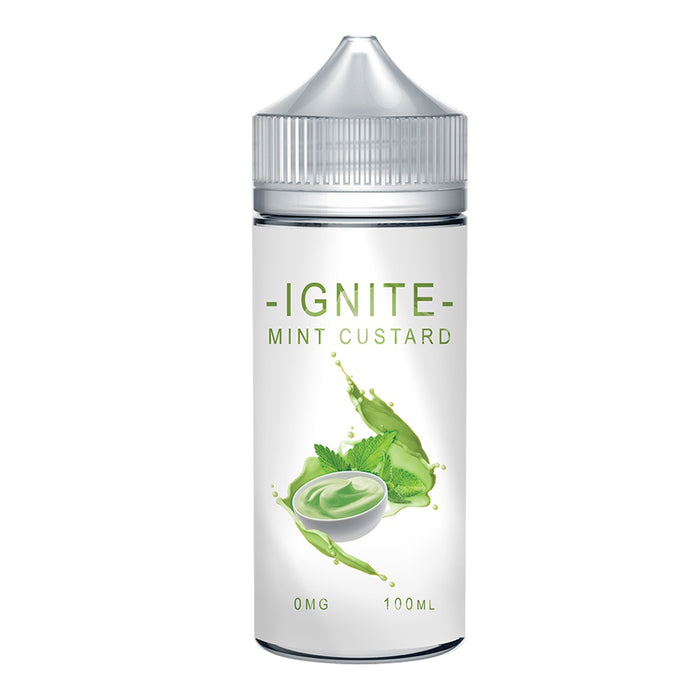 ignite Mint Custard 100ml Shortfill e-Liquid 70/30 Vg/Pg