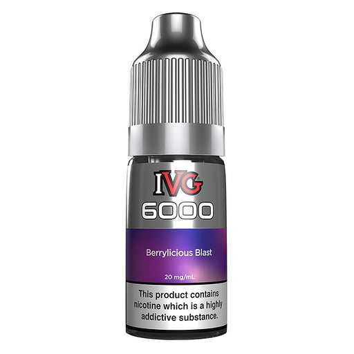 IVG 6000 Berrylicious Blast Nic Salt Vape Juice