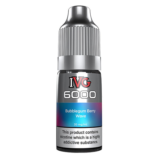 IVG 6000 Bubblegum Berry Wave Nic Salt Vape Juice