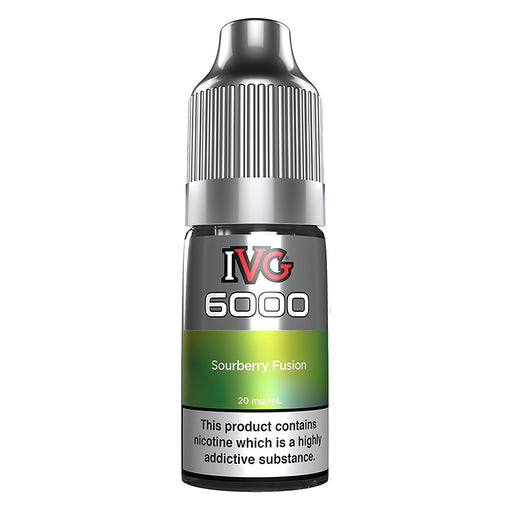 IVG 6000 Sourberry Fusion Nic Salt Vape Juice