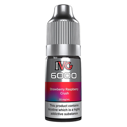 IVG 6000 Strawberry Raspberry Nic Salt Vape Juice