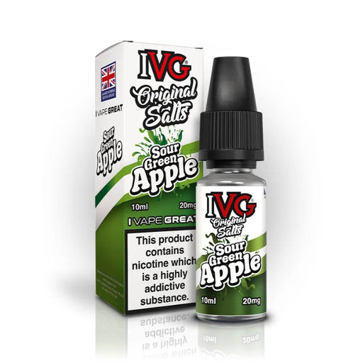 20mg IVG Original Salt Sour Green Nic Salt