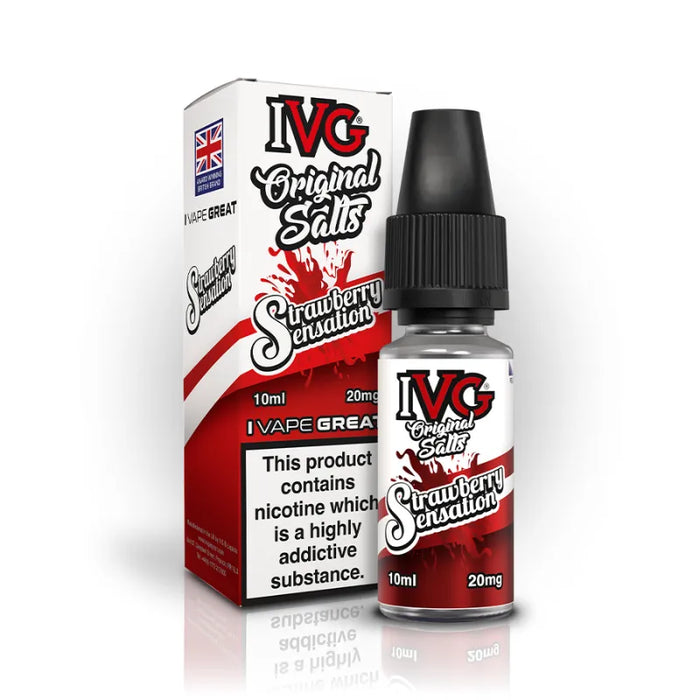 20mg IVG Original Salt Strawberry Sensation Nic Salt