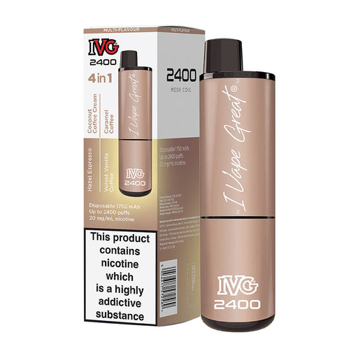 IVG 2400 Coffee Edition Disposable Vape