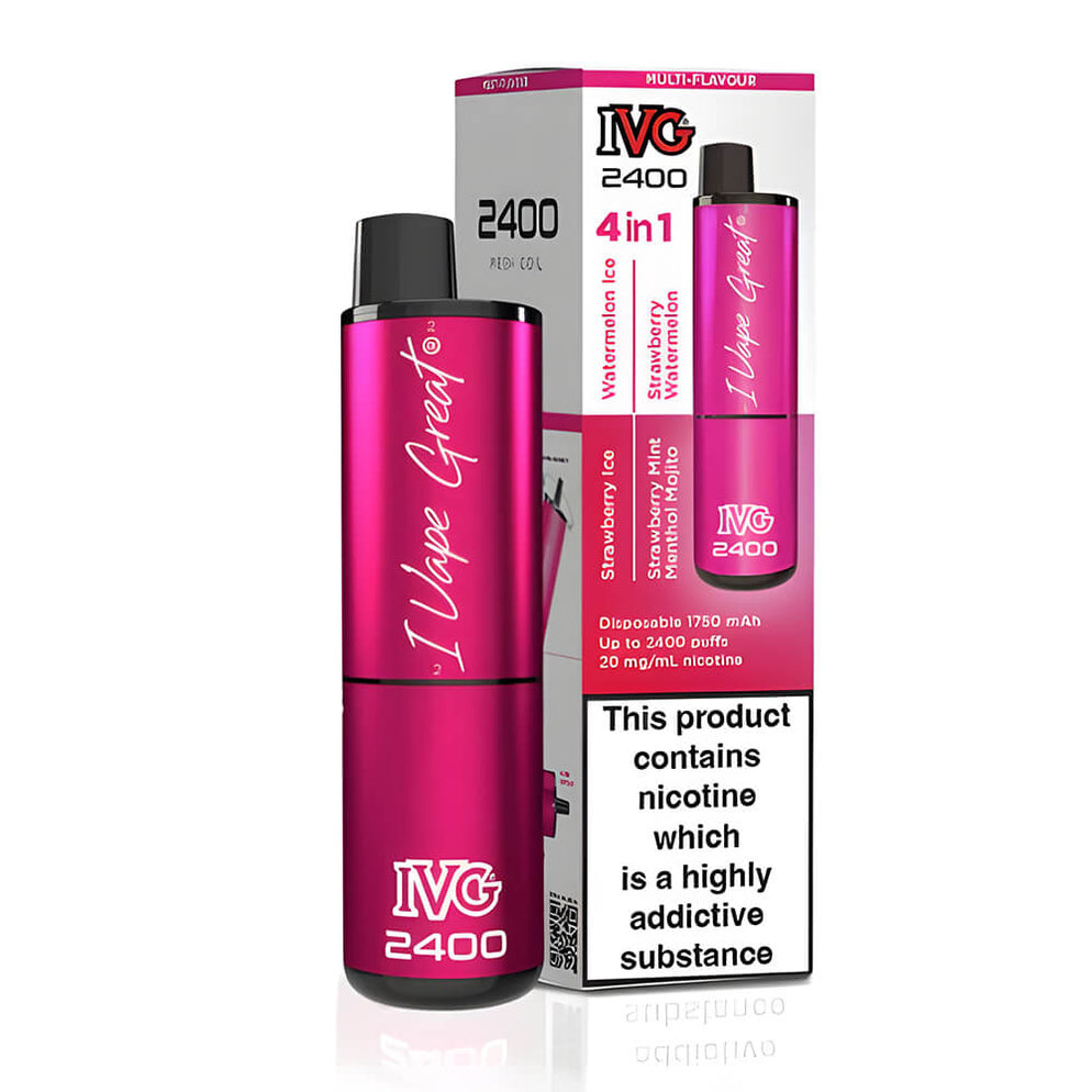 IVG 2400 Pink Edition Disposable Vape Pod| 11.99