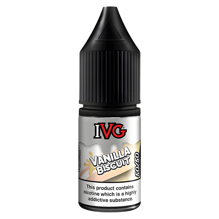 IVG Vanilla Biscuit 50/50 Vape Juice 10ml