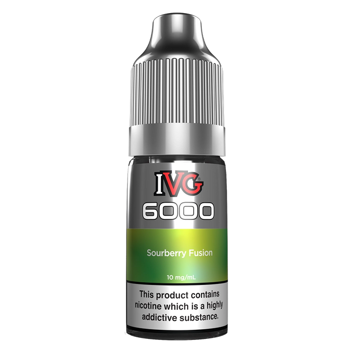 IVG 6000 Sourberry Fusion Nic Salt Vape Juice