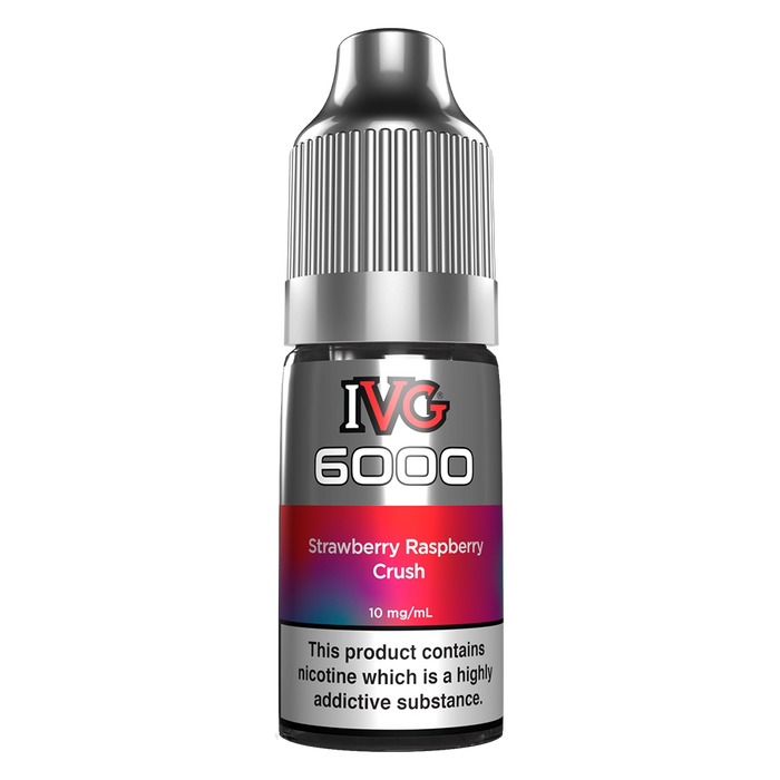 IVG 6000 Strawberry Raspberry Nic Salt Vape Juice