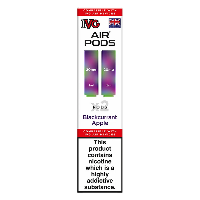 IVG Air Prefilled Pods Blackcurrant Apple
