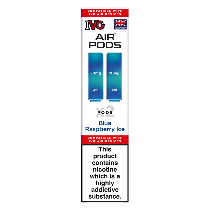 IVG Air Prefilled Pods Blue Raspberry Ice