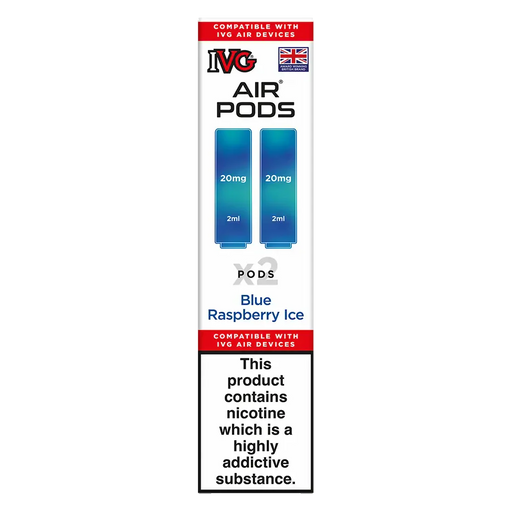 IVG Air Prefilled Pods Blue Raspberry Ice
