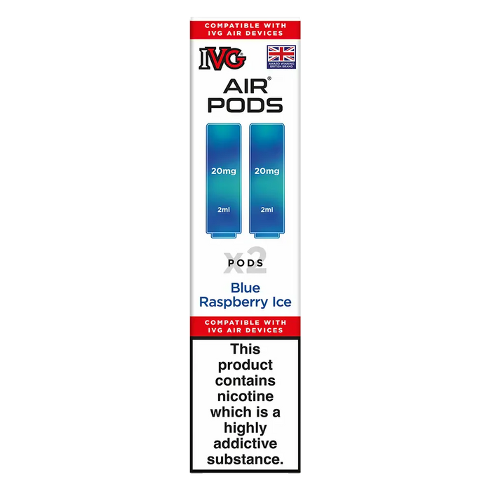 IVG Air Prefilled Pods Blue Raspberry Ice