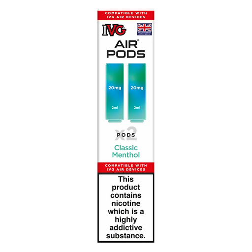 IVG Air Prefilled Pods Classic Menthol