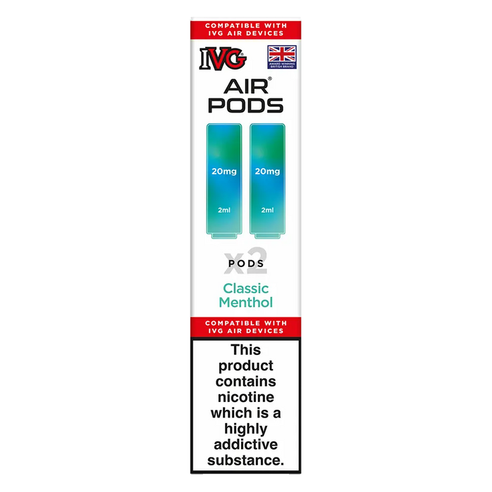 IVG Air Prefilled Pods Classic Menthol