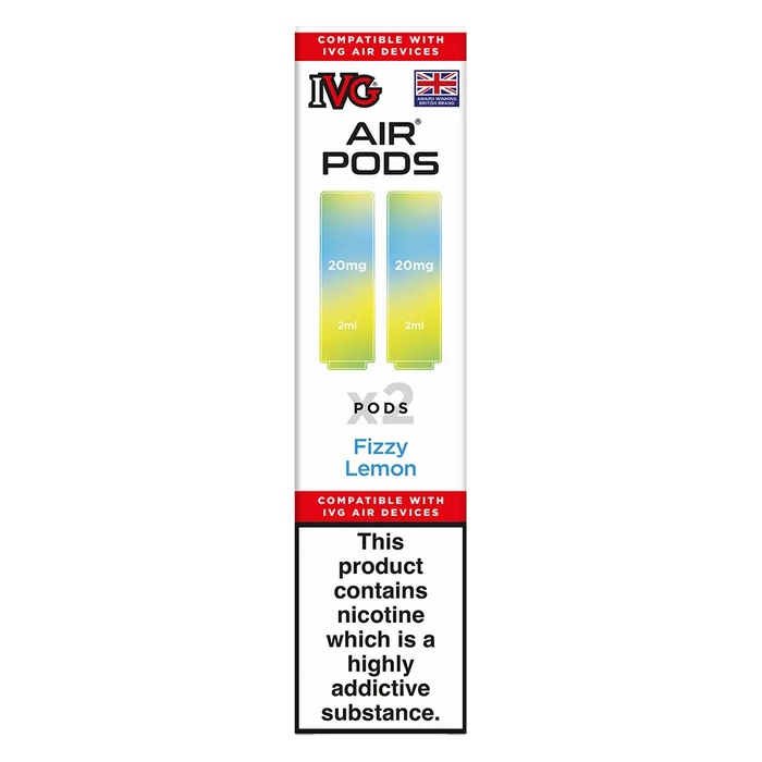 IVG Air Prefilled Pods Fizzy Lemon