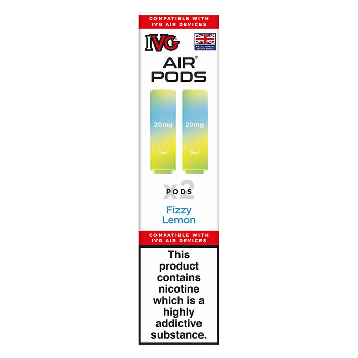 IVG Air Prefilled Pods Fizzy Lemon