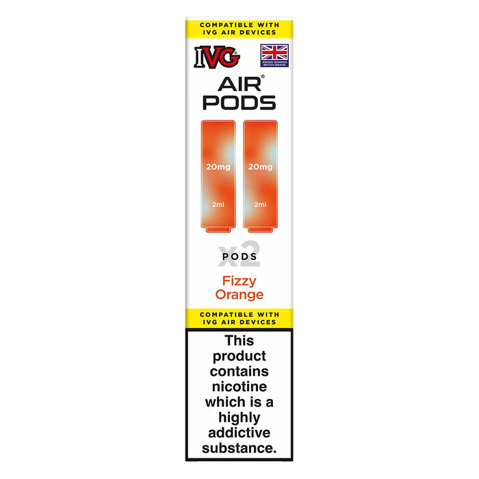 IVG Air Prefilled Pods Fizzy Orange