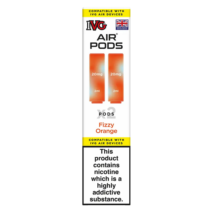 IVG Air Prefilled Pods Fizzy Orange