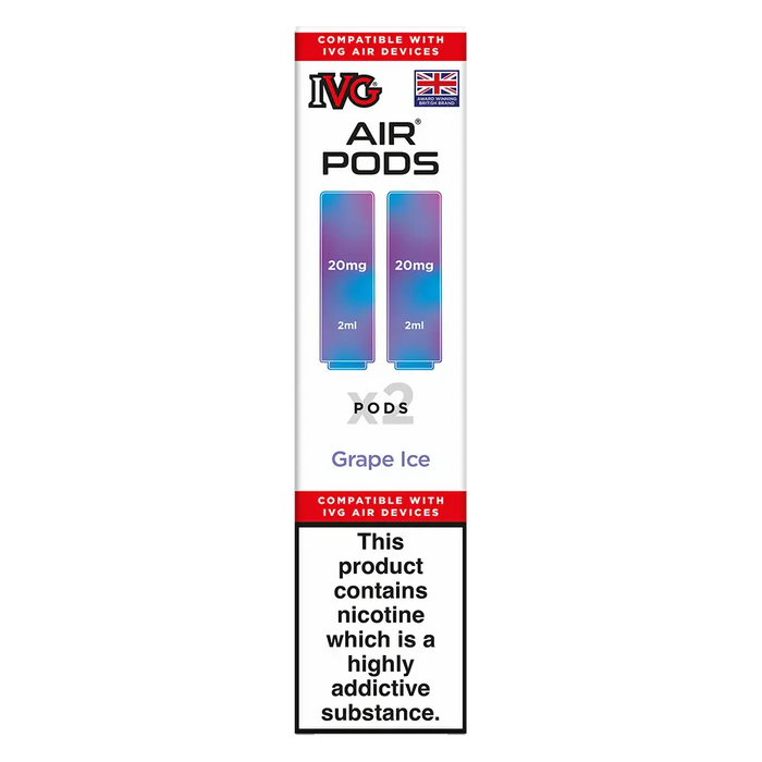 IVG Air Prefilled Pods Grape Ice
