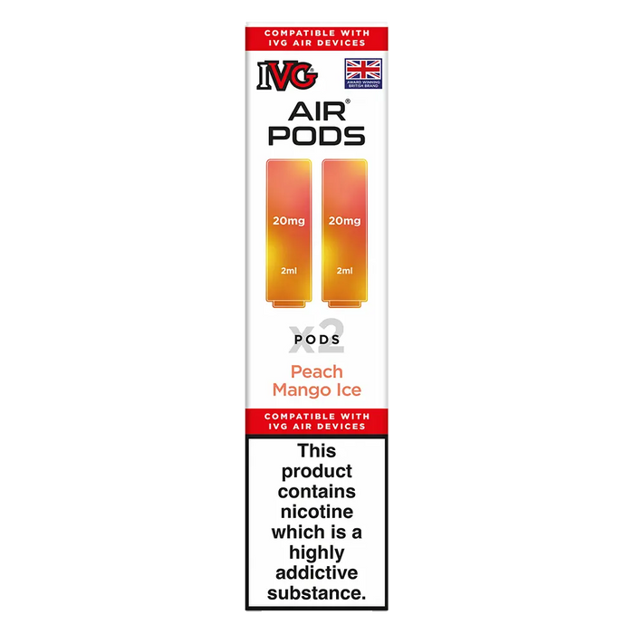 IVG Air Prefilled Pods Peach Mango Ice