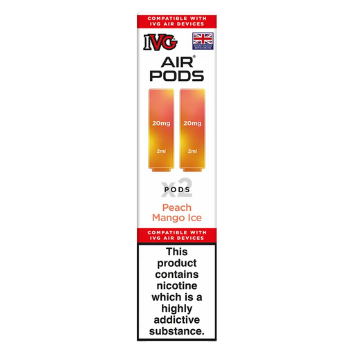IVG Air Prefilled Pods Peach Mango Ice